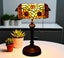 New Design Handmade Tiffany Banker Table Lamp Carousel 4