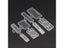 100PCS Cable Label Mark Transparent Sign 3010 4010 3020 4020 Wire Line Carousel 7