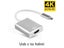 USB C To 4K HDMI VGA Adapter Hub For S10 MacBook/MacBook Pro/Air LenovoYoga Carousel 1