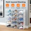 15PCS Shoe Storage Box Cabinet Carousel 3