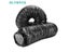 1.2m Low Noise Aluminum Fiber Glass Ducting Hose Silencer Insulated Pipe For Carousel 1