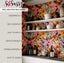 S4Sassy Decorative Wall Covering, Tropical Floral Pattern Paper for Laundry Room Carousel 8