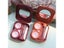 Solid Color Elegant Lady Contact Lens Case With Mirror Cosmetic Contact Box Carousel 6