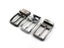 1piece 35mm Metal Brushed Men Belt Buckle Clip Buckle Rotatable Bottom Single Carousel 3