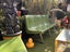 Vintage Grasshopper green fibreglass Bench seat times 1 Must See Carousel 5