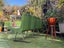 Vintage Grasshopper green fibreglass Bench seat times 1 Must See Carousel 11