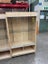 22474 - Mobile Wooden Display Case with Sliding Doors - Used Carousel 1