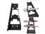 Black Wrench Organizer Plastic Wrench Organizer Tray Sockets Storage Tools Rack Carousel 3
