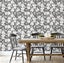 S4Sassy Peel & Stick Vinyl Wallpaper, Floral Print Paper for Living Areas Carousel 4