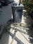 Large aquarium with wooden stand and free heater and filter Carousel 6