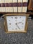 Heavy solid brass Swiza clock 8 day 7 jewels Carousel 1