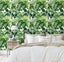 S4Sassy Removable Wallcovering, Tropical Leaf Design paper For shop wall Carousel 3