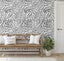 S4sassy Decorative paper, Botanical Harmony Print Wall Paper For TV wall styling Carousel 5