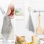 Cast Iron Stainless Steel Cleaner Chainmail Scrubber Kitchen Tool Home Cookware Carousel 6