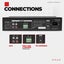100V Mixer Amplifier with BT and media player 45W Carousel 10