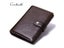 CONTACT'S Top Quality Genuine Cow Leather Wallet Men Hasp Design Short Purse Carousel 3