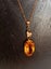 Victorian Rolled Gold Faux Gemstone Necklace. Carousel 1