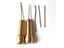 7pcs/set DIY Copper Handle Awl Shoes Repair Tool Leather Canvas Shoe Repair Carousel 4