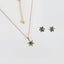 Gold Paua Jewellery Set - 'Flowers' Carousel 1