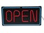 OPEN - LED Graphic Neon Tube Shop Sign - 60cm x 30cm Carousel 2