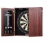 Dartboard And Cabinet Set Official Size Complete Accessory Steel Tip Dart Carousel 11