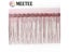1/2/4Yard Meetee 20cm Sequin Tassel Lace Trim Glitter Fringe Ribbon DIY Carousel 12