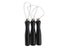 3Pcs Wood Pottery Clay Sculpture Big Loop Tool With Steel Flat Wire Carousel 1