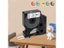 UniPlus Compatible For Dymo 45013 D1 LM210D LM420P LM360D Label Tapes Black On Carousel 9
