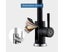 Black Kitchen Faucet, Single Handle High Arc Sink Faucet, Swivel 360 Degree S Carousel 5