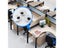 50mm 53mm 60mm 80mm Practical Desk Table Plastic Cable Hole Cover PC Computer Carousel 6