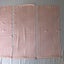 Vintage Japanese Pink Silk Kimono Panels Fabric Pieces X3 Carousel 2
