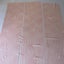 Vintage Japanese Pink Silk Kimono Panels Fabric Pieces X3 Carousel 1