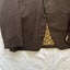 Vintage 1950s Bespoke Tailor Made Pure Wool Striped Three Piece Suit Carousel 3