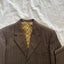 Vintage 1950s Bespoke Tailor Made Pure Wool Striped Three Piece Suit Carousel 2