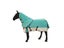 High-quality Horse Supplies Removable Neck Waterproof Velvet Warm Winter Thick Carousel 1