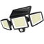 3 Head PIR Motion Sensor Solar Security Light Carousel 1