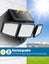 3 Head PIR Motion Sensor Solar Security Light Carousel 8
