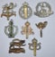 EIGHT BRITISH ARMY HAT BADGES, WWII OR EARLIER Carousel 2