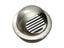 Air Vent Grille Stainless Steel Round Bull Nosed External Extractor Wall Vent Carousel 10