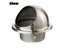 Air Vent Grille Stainless Steel Round Bull Nosed External Extractor Wall Vent Carousel 11