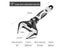 1pcs Short Handle Adjustable Spanner Universal Key Nut Wrench Opening Wrench Carousel 1