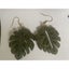 Wooden Monstera Leaf Earrings Carousel 1