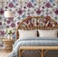 S4Sassy Modern Floral Print Wallpaper - Easy DIY Wall Covering For Office Carousel 8