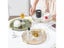Round Storage Tray For Home Living Room Tea Cup Organizer Acrylic Tray Carousel 10