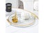 Round Storage Tray For Home Living Room Tea Cup Organizer Acrylic Tray Carousel 12
