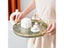 Round Storage Tray For Home Living Room Tea Cup Organizer Acrylic Tray Carousel 13