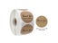 100-500pc Round Gold Labels Thank You Kraft Stickers 1 Inch Wedding Pretty Gift Carousel 1