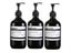 3Pcs Amber Shampoo Empty Bottle With Pump For Shower Products Carousel 1
