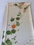 Vintage Japanese Decorative Embroidered Floral Fabric Piece Kimono Panel Carousel 4