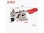 4pcs GH-201A Horizontal Toggle Clamp Quick-Release Toggle Clamps Set 27KG Carousel 3